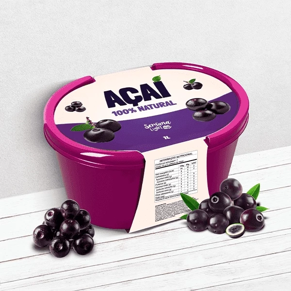 Açaí 100% Natural 1L